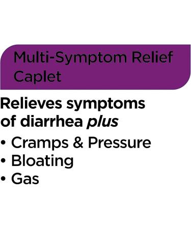 Anti-Diarrheal/Anti-Gas Multi-Symptom Relief 2mg/125mg Caplets 24 Count + Create Sticker - Buy Online on GoSupps.com