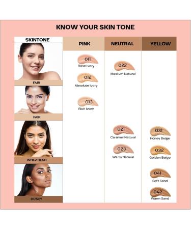 FA..CES/ CANADA All Day Hydra Matte Foundation|3-In-1 Foundation + Moisturizer Cream+Spf 30|24 Hr Aloe Hydration&Vitamin C|10Hr Long Wear|Medium To High Buildable Coverage|Golden Beige 032|25Ml Pack Of 1 - Buy Online on GoSupps.com