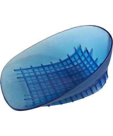KidSole Full Coverage Shock Absorbing Heel Cups for Kids with Sensitive Heels, Spurs & Plantar Fasciitis - Deep Heel with Raised Sides (Blue, Sizes 2-7) - Buy Online on GoSupps.com