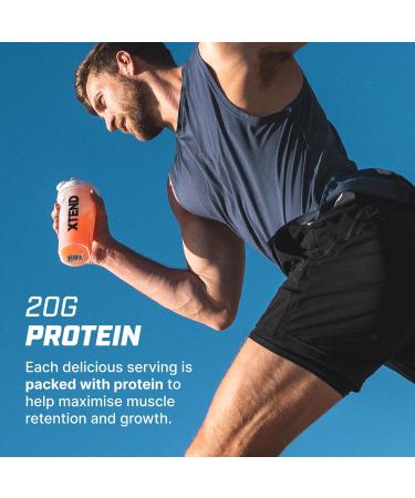 Xtend Whey Protein Powder - 30 Portions Strawberries & Cream | 20g Protein per Serving for Post-Workout Relaxation & Muscle Growth | Premium Muscle Supplements - Buy Online on GoSupps.com