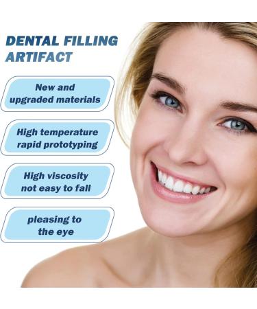30 ml Tooth Repair Kit | Temporary Tooth Replacement & Moldable Thermal Fitting Beads for Missing Broken Teeth & Dentures - Buy Online on GoSupps.com