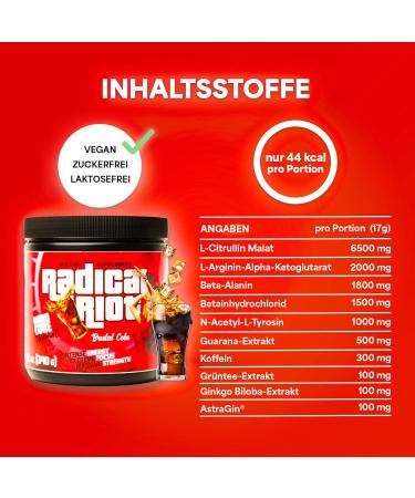 American Supps Premium Pre Workout Booster - Cola Flavor | 340g | 300mg Caffeine Beta Alanine & L Citrulline Malat for Ultimate Pump - International Shipping Available - Buy Online on GoSupps.com