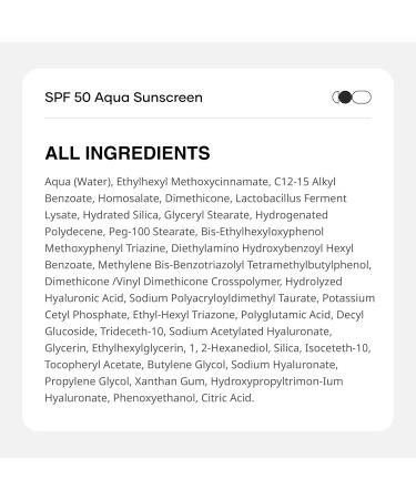 Cureskin SPF 50 Aqua Sunscreen with Advanced UV Filters | Broad Spectrum Sun UVA UVB Blue Light Protection SPF 50 & PA+++ 1.76 Ounce (Pack of 1) - Buy Online on GoSupps.com
