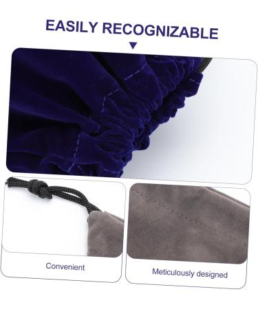 Baluue 4 Pcs Storage Bag Hair Blower Pouch Drawstring Hair Dryer Pouch Hair Blower Bag Mini Flocking Cloth - Buy Online on GoSupps.com