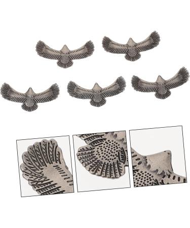 STOBOK 5pcs Clothing Diy Design Clothes Bag Supplies Rivet Craft Rivets Accessories Shape Eagle Decorative - Buy Online on GoSupps.com