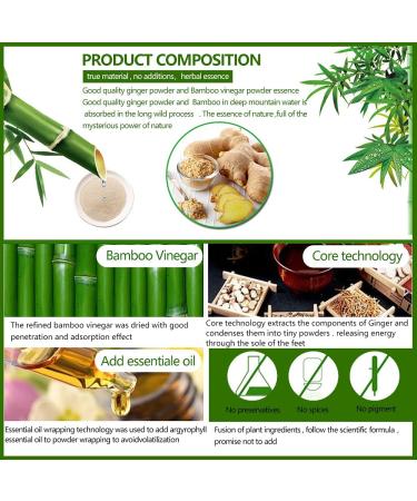 Organic Ginger Foot Pads (20pcs) for Natural Health Care, Improve Sleep - Herbal Feet Patch - Buy Online on GoSupps.com