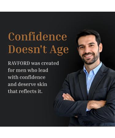 RAVFORD Men s Face Moisturizer | Hydrating & Refreshing Soft Smooth Comfortable Skin Lightweight Non-Greasy Fast-Absorbing Unscented Cream with Hyaluronic Acid & Vitamin C 2 oz - Buy Online on GoSupps.com