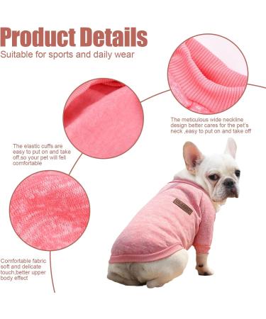 Wisebom Winter Dog Sweater 4PCs - Classic Knitting Warm Sweaters for Small & Medium Dogs (XS-XXL) - Soft Elastic & Easy to Carry - Buy Online on GoSupps.com