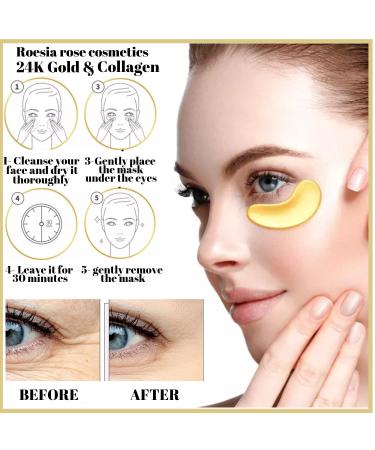 ROESIA Rose Lip Plumper & Under Eye Mask - Hydrating Cosmetic Duo - Buy Online on GoSupps.com