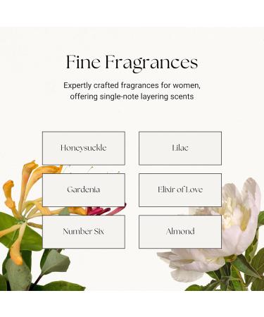 Caswell-Massey Floral Trio Discovery Set | Gardenia Lilac & Honeysuckle Travel Size Perfume for Women - 0.25 Fl Oz Each - Buy Online on GoSupps.com