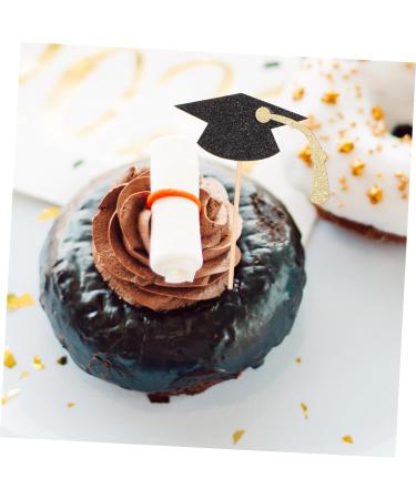 Garneck 13pcs Graduation Season Cake Insert Cake Decorating Toppers Graduation Cake Picks Graduation Cupcake Picks Grad Cupcake Toppers Graduation Party Glitter Paper Props Toothpick - Buy Online on GoSupps.com