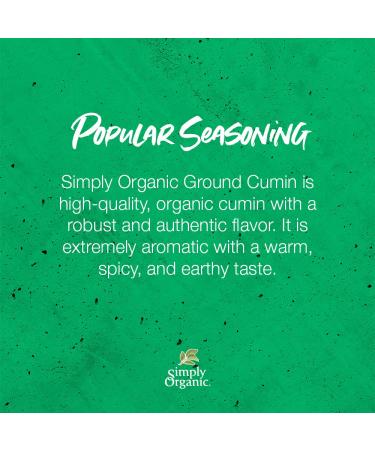 Certified Organic Ground Cumin Seed - 2.31 oz | Simply Organic - Buy Online on GoSupps.com
