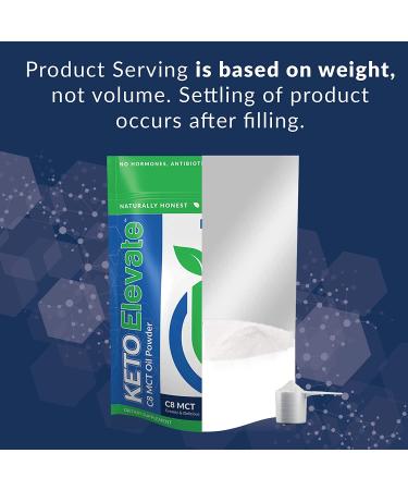 BioTrust Keto Elevate Pure C8 MCT Oil Powder - Ketogenic Diet Supplement - Clean Energy - Mental Focus and Clarity - 100% Caprylic Acid - Unflavored (20 Servings) - Buy Online on GoSupps.com