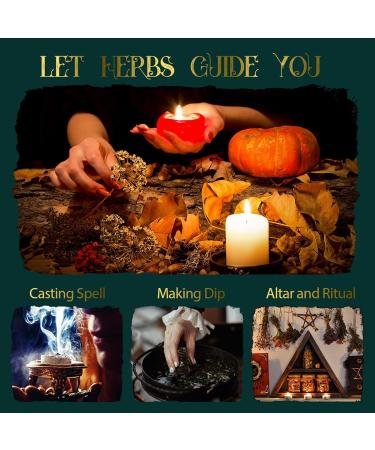 Dried Herbs Witchcraft Supplies  22 Natural Witch Herbs for Spells with Magical Uses  Wiccan Supplies and Tools  Beginner Witchcraft Kit Magic Herbs kit Witch Stuff for Pagan  Wiccan Rituals  Voodoo 22 Packs - Buy Online on GoSupps.com