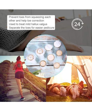 Buy Nail Art Toe Separator - Lightweight Reusable & Waterproof for Perfect Nail Design | MY-05 - Buy Online on GoSupps.com