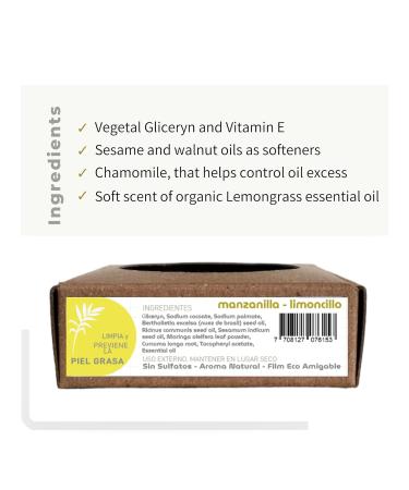 Buy Chamomile Vegetable Glycerin Soap Pack X2 - Vegan Cruelty-Free Dermatologically Proven for Teens | Oily & Mixed Skin | Fragrance & Toxin Free - Buy Online on GoSupps.com