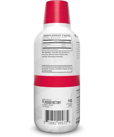 Jacked Factory Liquid L-Carnitine 3000 L Carnitine Supplement for Men & Women - Supports Metabolism Body Recomposition Cellular Energy & Athletic Performance - 32 Servings Sour Pink Lemonade 16 Fl Oz (Pack of 1) - Buy Online on GoSupps.com
