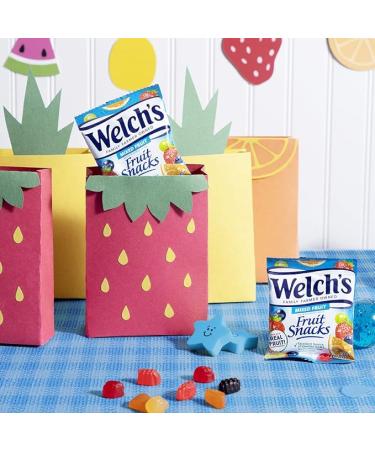 Welch's Fruit Snacks Mixed Fruit & Berries 'N Cherries Bulk Variety Pack Perfect for School Lunches Gluten Free 0.8 oz Individual Single Serve Bags (Pack of 60) - Buy Online on GoSupps.com