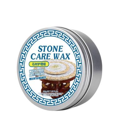 2 Stone Polishing Wax | 200g Protective Stone Polish | Stone Restoration Wax Suits for Marble Furniture Ceramic Tiles Stone Floor Stone Walls Stone Counter Dtt 2 Pcs Single Attribute