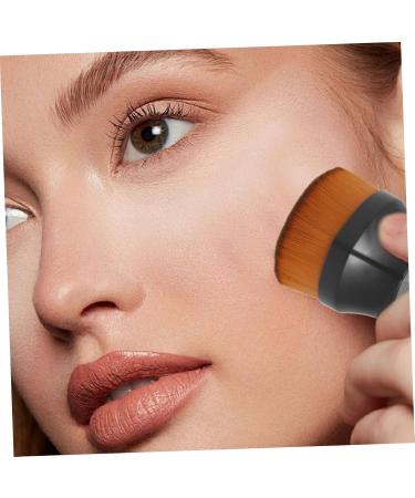 Beavorty Traceless Foundation Brush Blush Brush Beauty Brush Foundation Liquid Brush Powder Brush for Loose Powder Momma Brush Foundation Brush for Women Foundation Brush for Makeup 4.10X4.00X4.00CM Black - Buy Online on GoSupps.com