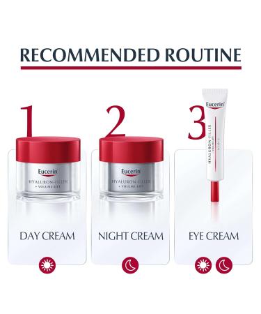 Eucerin Volume-Filler Anti-Age Day Cream for Normal to Combination Skin - Boost Youthful Skin & Volume | International Shipping Available - Buy Online on GoSupps.com