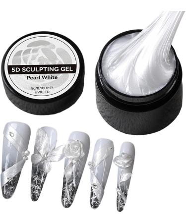  G n rique Nail Sculpting Gel 3D Pearl Sculpting Gel for Nail Design - Smooth Manicure Decoration Glue for Beauty Charm Flower Sculpting Modeling and Design - Buy Online on GoSupps.com