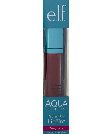 Elf Cosmetics Aqua Beauty Radiant Gel Lip Tint Dewy Berry 0.6 oz | Long-Lasting Lip Stain - Buy Online on GoSupps.com