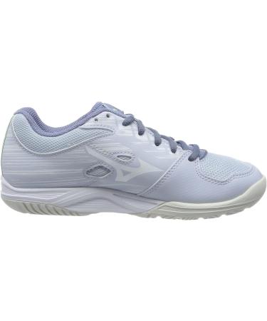 Mizuno Boys Stealth Star Junior Sneaker - 35 EU Heather White/Snow White | International Shipping Available - Buy Online on GoSupps.com