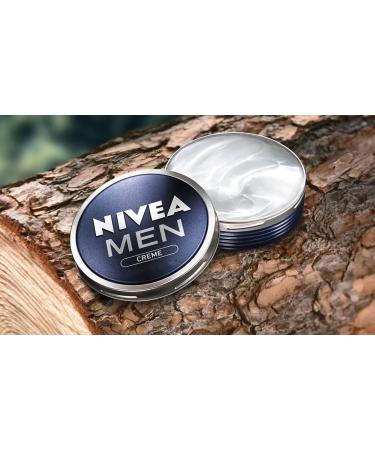 Nivea Men Creme - Nourishing Moisturizer for Face Body & Hands | Fresh Masculine Scent | 75 ml - International Shipping Available - Buy Online on GoSupps.com