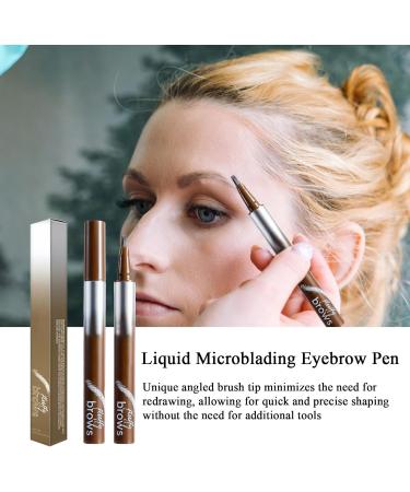  Acunny Eyebrow Tint Pencil Waterproof Eyebrow Pen Long Lasting Eyebrow Pen Waterproof Liquid Eyebrow Pencil - Precise Color Natural Eyebrow Pen and Stain Resistant for - Buy Online on GoSupps.com