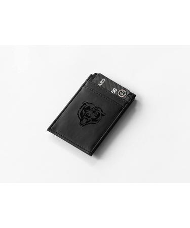 NFL Chicago Bears Laser Engraved Front Pocket Wallet - Compact and Slim - Buy Online on GoSupps.com