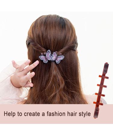 32Pcs Fashion Hair Design Styling Tools Accessories Hair Styling Set Hair Modelling Tool Kit DIY Hair Styling Tool Kit for Women Girls (7 Types) - Buy Online on GoSupps.com