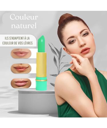 Moroccan Magic Lipstick Pack of 3 Color Changing According to pH with Argan Oil and Aloe Vera Moisturizing Lipstick Long-Lasting Color pH Magic Lipstick - Buy Online on GoSupps.com