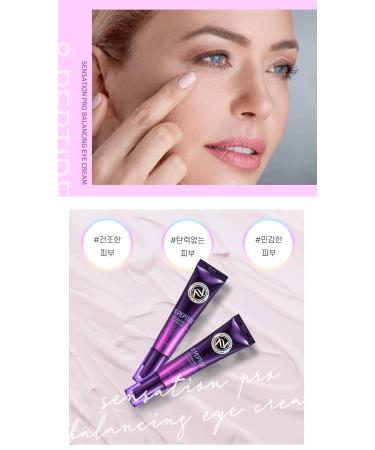 Enough 8 Peptide Sensation Pro Balancing Eye Cream 30ml | Advanced Korean Skincare for Brighter Eyes Puffiness Dark Circles & Fine Lines - Buy Online on GoSupps.com