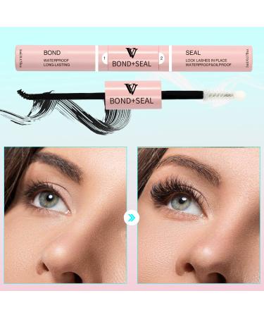 VAVALASH Lash Bond & Seal - Strong Hold Cluster Lash Glue for DIY Extensions Waterproof Long Retention (10ml - Buy Online on GoSupps.com