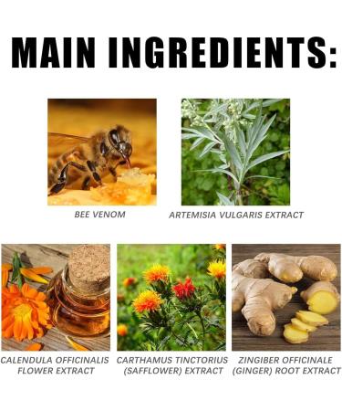 20PCS Bee Venom Patches Bee Venom Drainage Patches for Women or Men - Buy Online on GoSupps.com