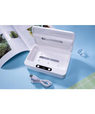 Portable UV Light Sanitizer Box - USA EPA Approved UVC Cleaner for Phones & Travel - Kill 99.9% of Germs by Savvy Beauty - Buy Online on GoSupps.com
