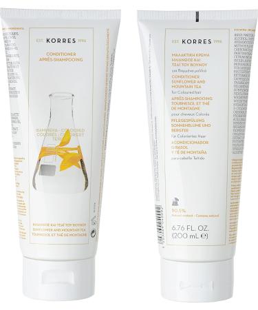Korres Sunflower & Mountain Tea Conditioner - Buy Online on GoSupps.com
