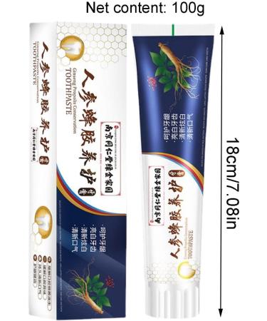  bellv Teeth Lightening Toothpaste Ginseng Propolis Toothpaste for Bad Breath Control 100g Toothpaste for Deep Clean Bad Breath Toothpaste Teeth Care Bellv - Buy Online on GoSupps.com