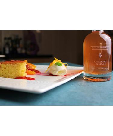 Burren Balsamics Blood Orange and Cardamom Infused White Balsamic Vinegar - 200ml - Buy Online on GoSupps.com