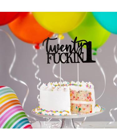 21st Birthday Decorations 21st Birthday Decorations for Her 21st Birthday Cake Topper Decoration Birthday Cake Decoration 21st Cake Toppers for Him 21st Birthday Cake Toppers for Him or Her Y02 - Buy Online on GoSupps.com