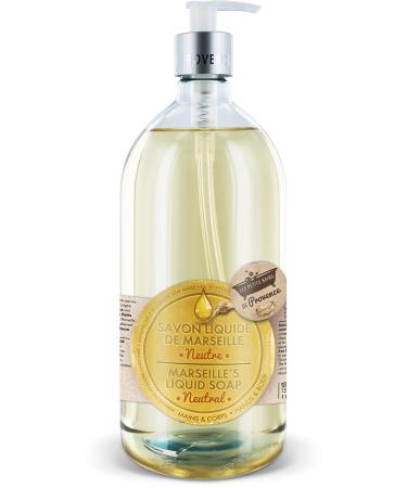 LES PETITS BAINS DE Provence The Small Baths of Provence Neutral Liquid Soap
