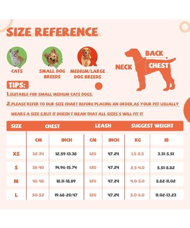 BAEJMJK Dog Dress Bowknot Harness Leash Set for Small Dogs Cats Girl Floral Princess Dog Dresses Cute Puppy Fruit Clothes Pet Doggy Outfits Spring Summer Breathable Dresses(Pink Small) Small Pink - Buy Online on GoSupps.com