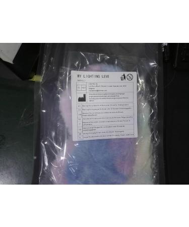3 Pcs Plush Sleeping Eye Mask Set - Soft Faux Fur Blindfolds for Travel & Naps | Tie-Dye Colors (Pink Purple Blue) | Comfortable Eye Shade for Adults & Kids - Buy Online on GoSupps.com