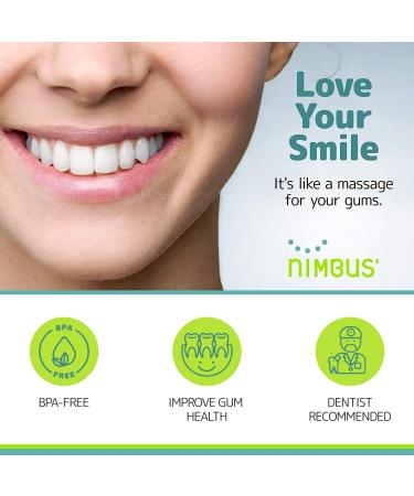 Nimbus Extra Soft Toothbrushes - Periodontist Designed for Sensitive Teeth and Receding Gums - 10 Pack Travel Toothbrushes with Tapered Bristles - Individually Wrapped - Buy Online on GoSupps.com
