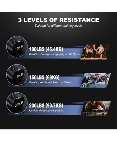 Hand Trainer | ECCOGREAT Stainless Steel Grip Strength Trainer | 3pcs Black | Enhance Forearm Strength and Grip Power - Buy Online on GoSupps.com