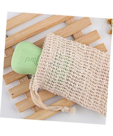 Buy FRCOLOR 40 Pcs Soap Saver Pouch & Exfoliating Bags - Premium White Cotton Gloves for Handmade Soap Packaging - Ideal Travel Mesh Bags - Buy Online on GoSupps.com