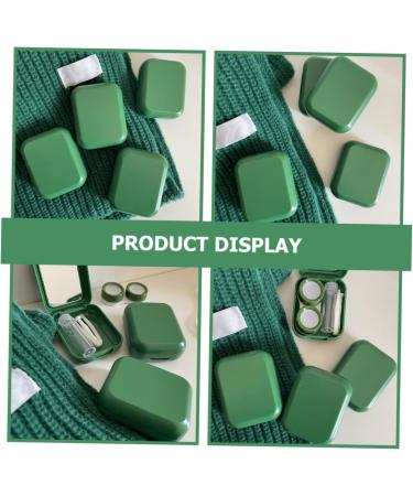 Buy Healeved Contact Lens Case with Mirror - Colored Organizer & Protective Container for Contacts - Perfect Travel Eye Lens Storage - Buy Online on GoSupps.com
