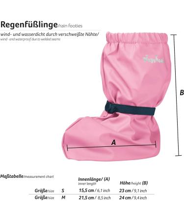 Playshoes Unisex Kid's Waterproof Footies: Pink Rosa, Size 14 - Buy Online on GoSupps.com