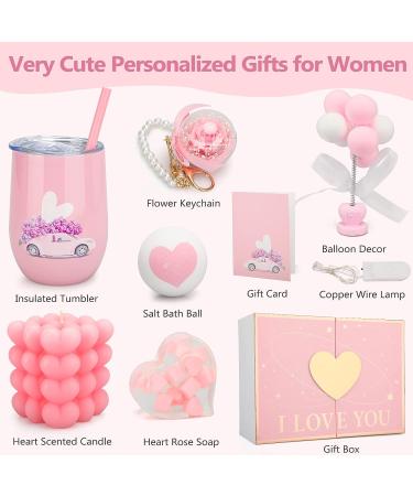 I Love You - Romantic Birthday Gift Basket for Girlfriend, Mom, Sister, and Friends - Buy Online on GoSupps.com